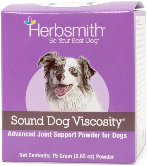 Herbsmith 75g Powder Advanced Joint Support Sound Dog Viscosity Veterinarian Recommended Glucosamine for Dogs