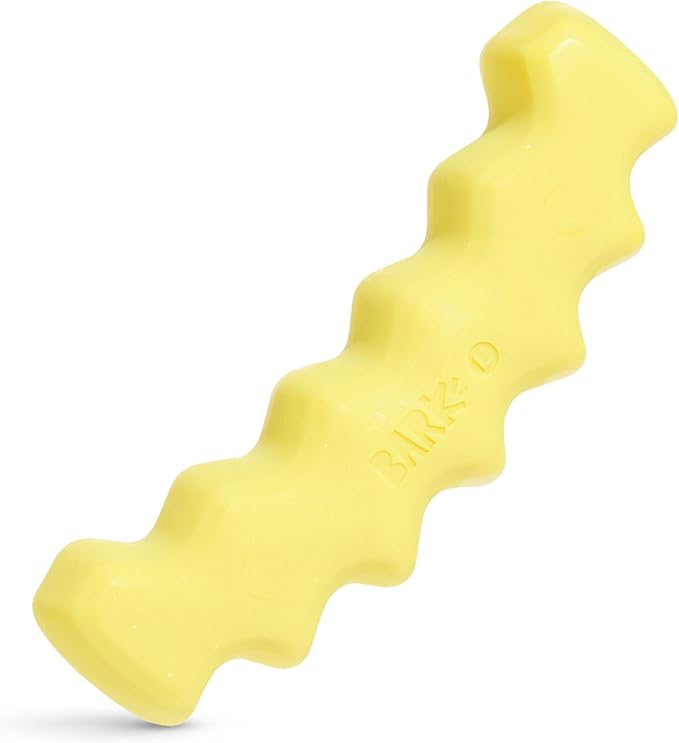 Barkbox Crinkle Fry Dog Toy for Large Dogs, Super Tough Nylon Construction for Aggressive Chewers and Designed for Durable Playtime