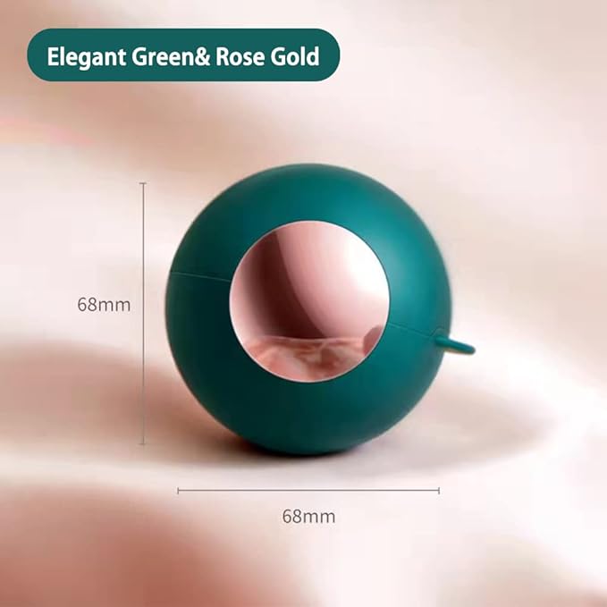 Washable Reusable Gel Lint Roller for Pet Hair, Tecogue Portable Dog Cat Pet Hair Remover for Clothes, Laundries, Sticky Cleaner, Dust Fuzz Fur for Travel Household (Green)