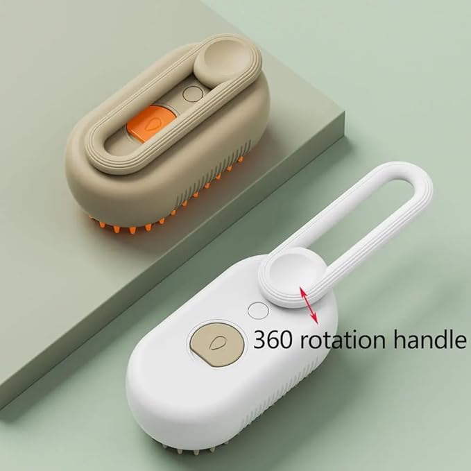 Catzcomfort Brush, Catzcomfort Cleaning Brush, Catz Comfort Steam Pet Brush/Spray Function, 3 In 1 Cat Steam Brush Water Brush for Cats, Pet Steam Brush for Cats Dogs