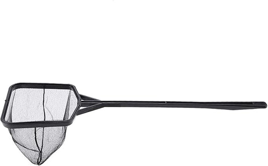 Fishing Net Lightweight Nylon Net and Anti-Slip Handle for Aquarium Fish (L)