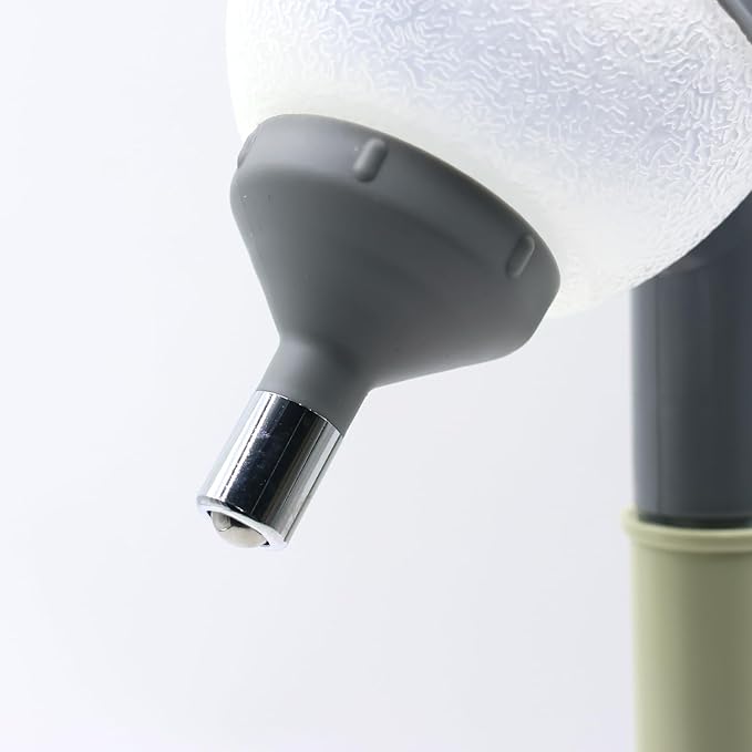 NACOCO Pet Standing Water Dispenser - Cat Dog Standing Detachable Pole Automatically Feeding Height Adjustable(Grey Adjustable Rods, Grey Water Tap)