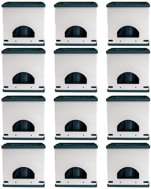 Heritage Farms Quad Pod Purple Martin House Package, 3 Pods