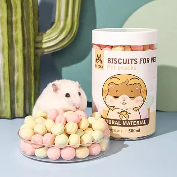 Hamster Food Pet Snacks for Small Rodents Yogurt Sandwich