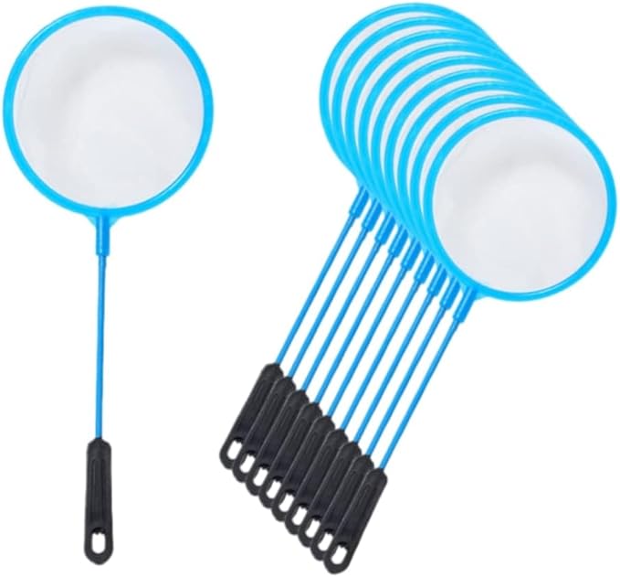 10pcs Aquarium Fish Net Cleaner Net Fish Tank Filter Nets High Density Mesh