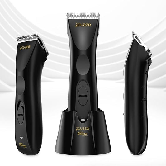 Falcon Cordless Clipper 2 Speed - Professional Grooming with Precision, Power, Low Noise, Dog Clippers for Grooming (Falcon Black)