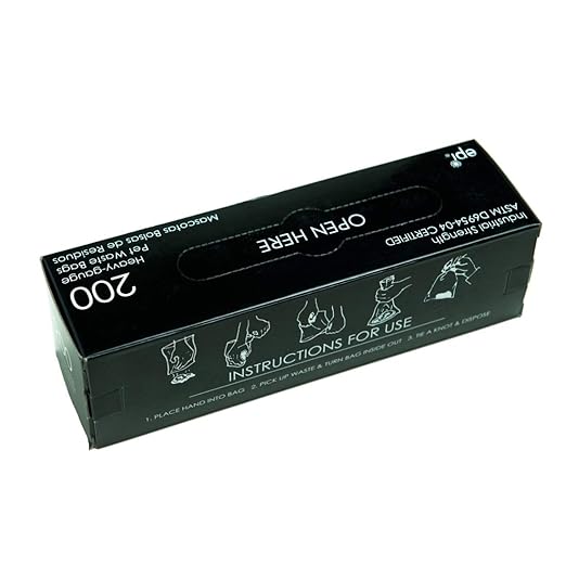 Case of 2000 Pet Waste Bags on Roll (10 Rolls of 200 bags per roll) Dog Waste Station Bags for HOA, Residential, commercial roll bag for Poop Station Dispensers