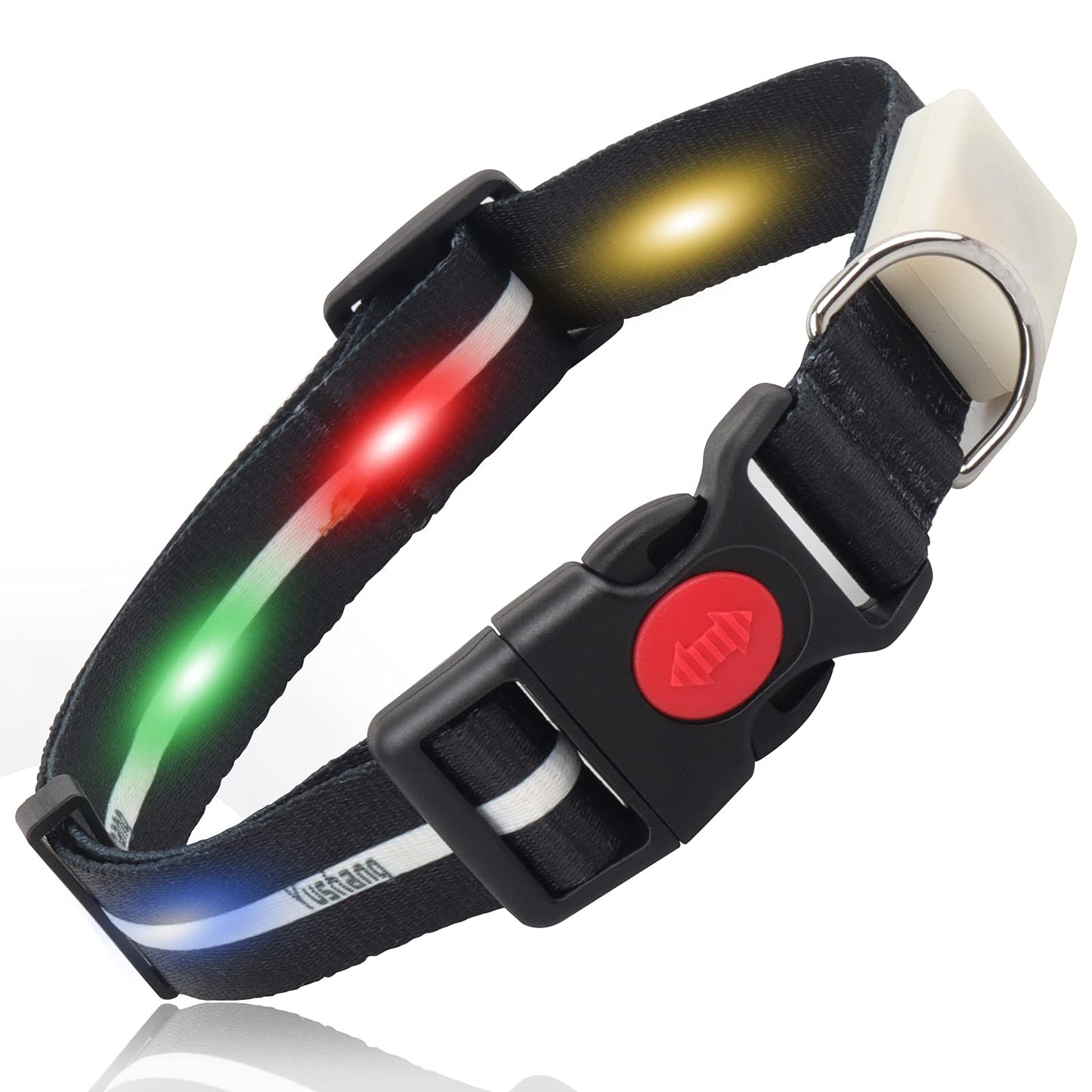 YUSHANG LED Dog Collar Waterproof Design Rechargeable