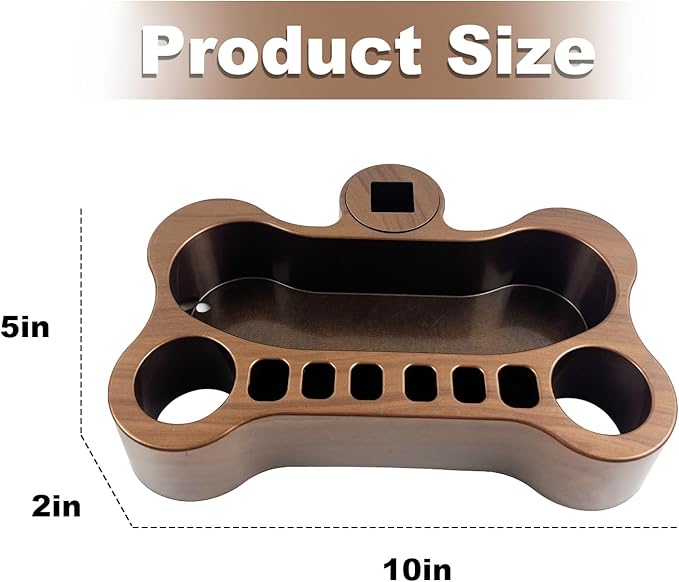 Adjustable Pet Grooming Organizer - Multi-Compartment Holder for Brushes, Scissors and Grooming Accessories