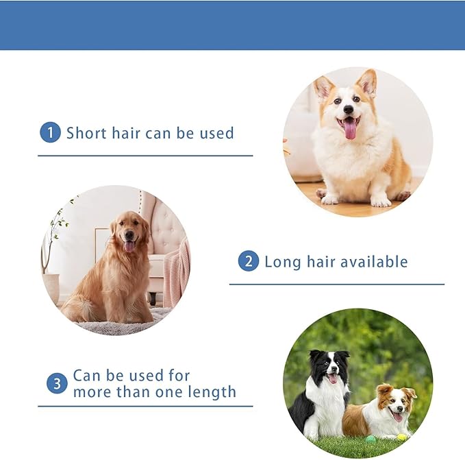 Replacement Blade for nebot P1 Pro Pet Grooming Kit & Vacuum,Size-10 Cut Length 1/50"(0.5mm),Made of Ceramic Blade & Stainless Steel Blade