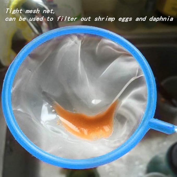 10pcs Aquarium Fish Net Cleaner Net Fish Tank Filter Nets High Density Mesh