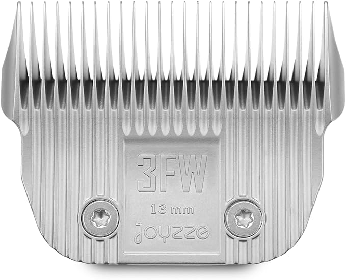 Raptor/Falcon Series A Wide Blade - Professional Grade Dog Clipper Grooming Blade, Detachable, Replacement Blades - Stainless Steel, Coated Ceramic,(A Series #3FW)