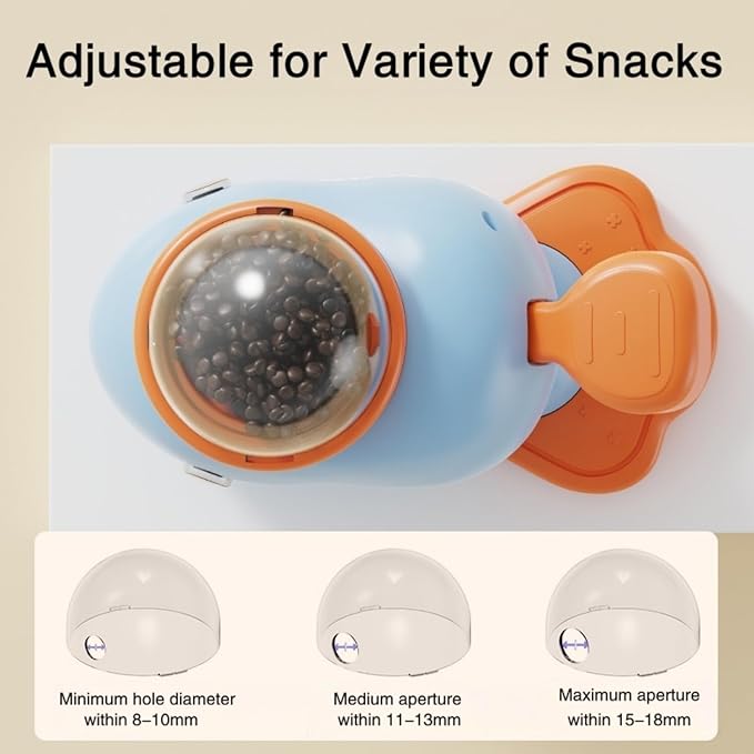 Cat Interactive Treat Dispenser Toy, Interactive Dog Puzzle Toy, Dogs Food Treat Feeding Dispenser for Healthy Eating for Small & Medium (Pink)