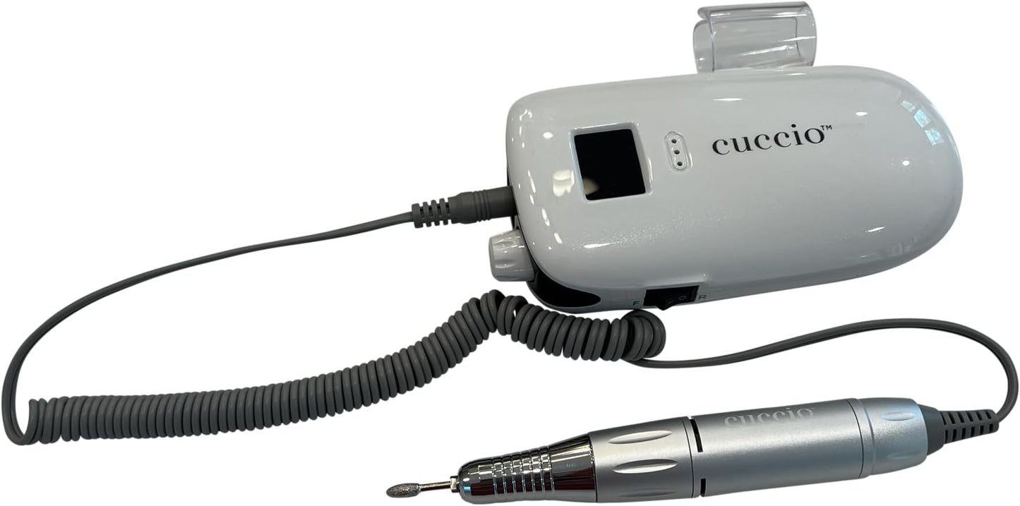 Warren London MaxPro 35K Dog Nail Grinder – 35,000 RPM Pro-Grade E-File w/ 6 Diamond & Sanding Bits, Quiet Low-Vibration Motor, Reversible Rotation, Corded/Cordless USB Fast-Charge