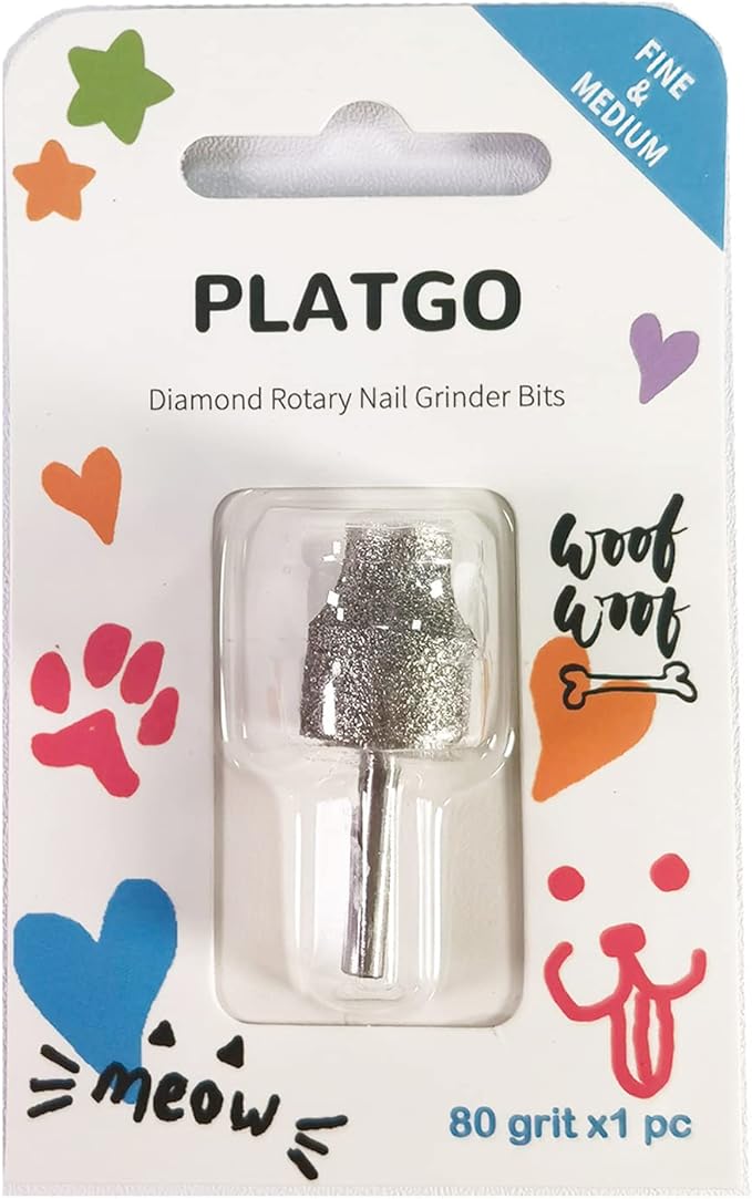 Diamond Dog Nail for Dremel, 1/8'' Nail Dremel Tool for Dogs, for Animals Nail Care & Home Grinder Tools