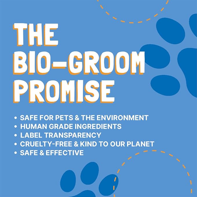 Bio-Groom Oatmeal Dog Shampoo – for Allergies and Itching, Cruelty-Free, Dog Bathing Supplies, Puppy Shampoo for Sensitive Skin, Made in USA, Anti-Itch Dog Products – 1 Gallon