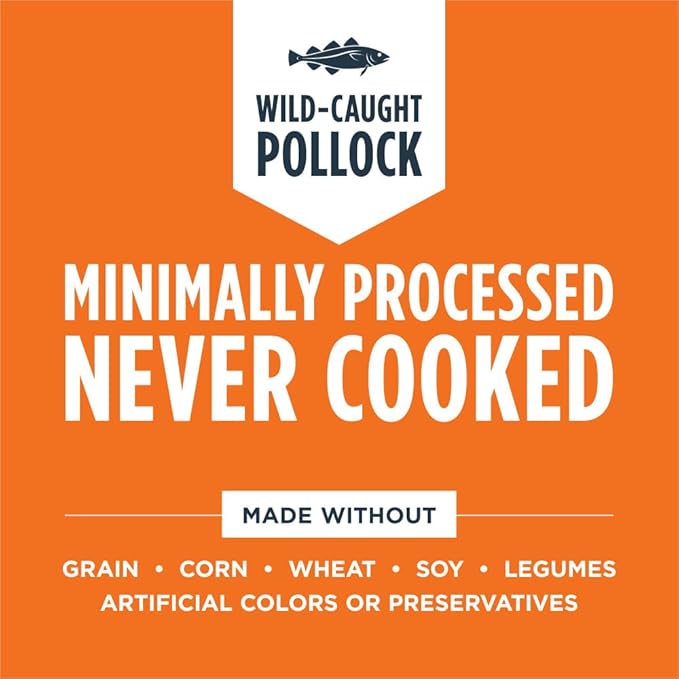 Instinct Raw Meals Freeze-Dried Pollock Cat Food, 24 oz. Bag