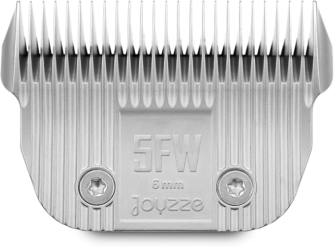 Raptor/Falcon Series A Wide Blade - Professional Grade Dog Clipper Grooming Blade, Detachable, Replacement Blades - Stainless Steel, Coated Ceramic,(A Series #5FW)