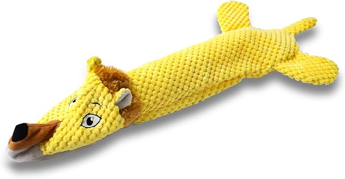 Dog Toys, Squeaky Plush No Stuffing Crinkle Dog Toy for Small Medium Large Dogs, Interactive Puppy Teething Water Bottle Dog Chew Toy