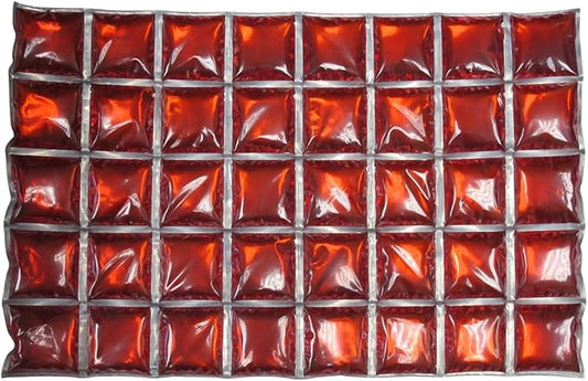 ICY-COOLS Reusable Ice Packs for Coolers - Flexible Ice Sheets, Flat and Long-Lasting for Camping or Lunch Boxes, 10x16 & 8x12, 1 or 3 Pack