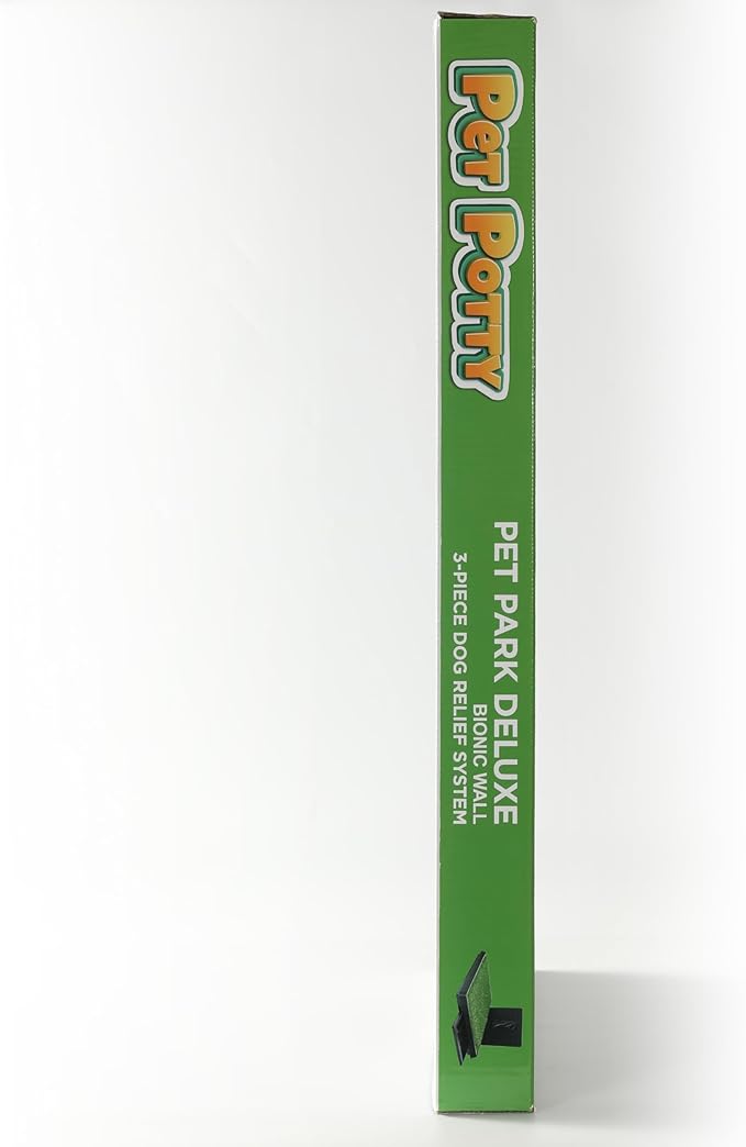 Hompet Dog Grass Pad with Tray Large, 2 Pcs Artificial Grass Training Pads with Pee Baffle Patch Puppy Turf Potty for Indoor and Outdoor Use, Ideal for Small and Medium Dogs (30"×20")