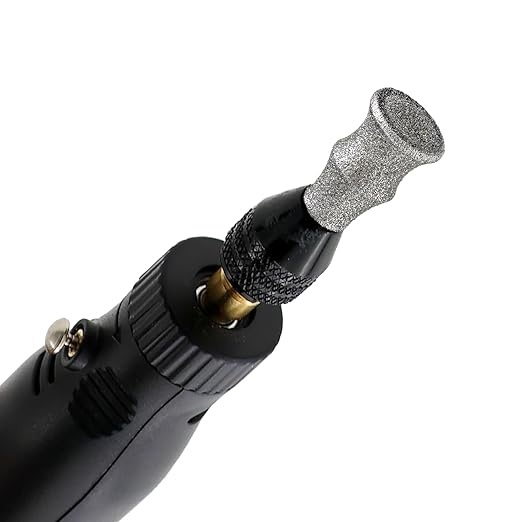 Diamond Rotary Pet Nail Grinder Replacement Heads Dog Nail Grinder Bit-BGTEC 2PCS 1/8" Diamond Replaceable Tip for Pet Claw Grooming(B)