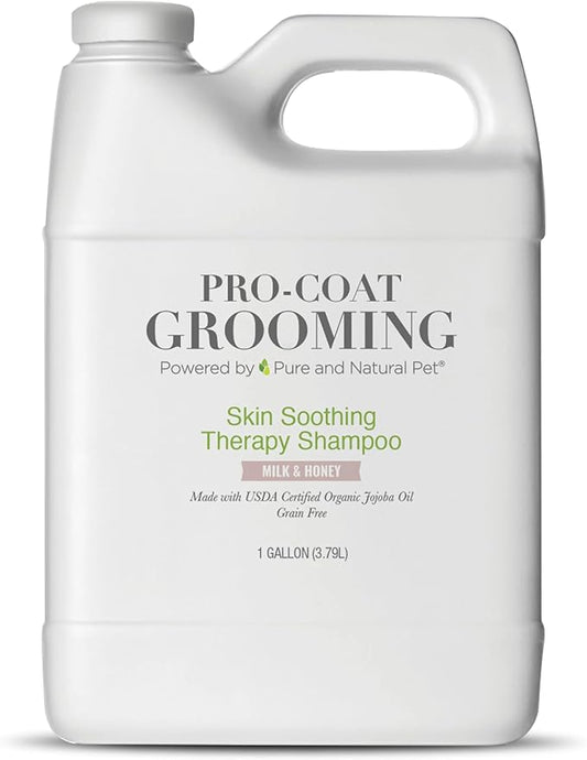 Pro-Coat Grooming - Skin Soothing Therapy Shampoo (Milk & Honey) - 1 Gallon