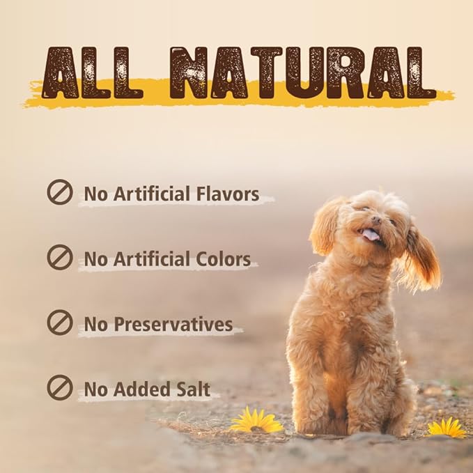 Gootoe Soft Turkey Tendon Stirip 1 lb, Natural Chewy Snack, USA-Sourced Turkey Tendon, Premium Training Chew, Hypoallergenic, Reseal Value Bag, Ideal for Small& Senior Dog, Jumbo Pack