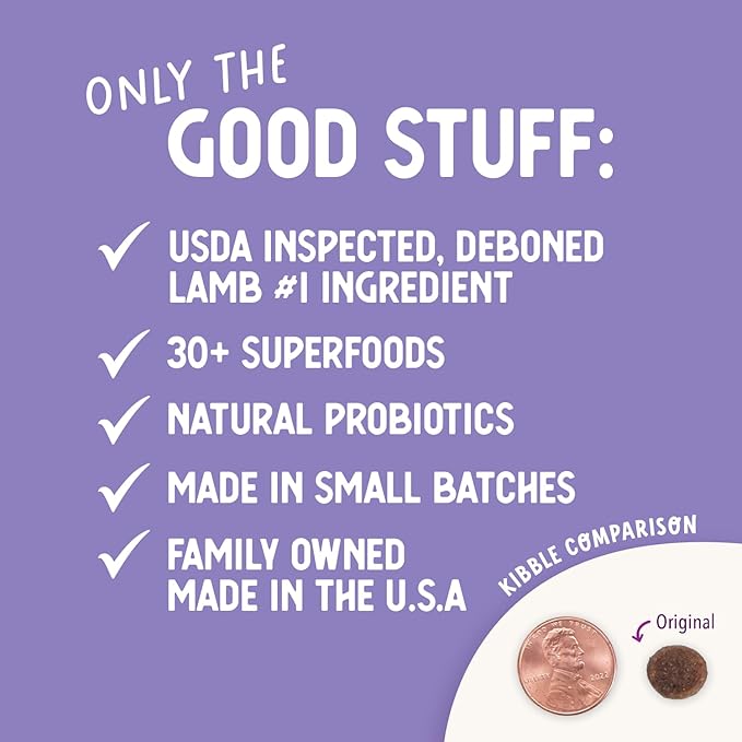 Health Extension Lamb & Brown Rice Dry Dog Food (4 lb / 1.81 kg) - Nutritious Free-Range Lamb Formula with Probiotics, Antioxidants & Omega 3 for Dogs with Sensitive Digestion (Pack of 2)