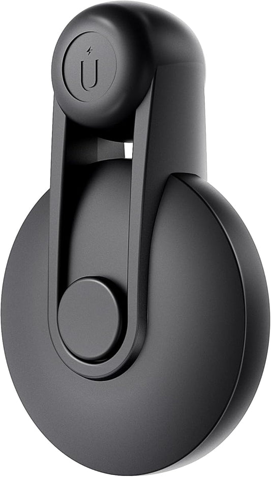 Htag GPS Tracker for Kids,Key Finder Works with Apple Find My (iOS only),Privacy Protection, Lost Mode, Waterproof,Bluetooth Tracker for Children, Seniors, Pets, Backpack (Black)