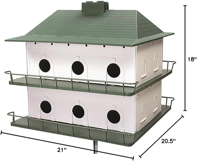 Heath Outdoor Products PH12 Plastic 12 Room Purple Martin House
