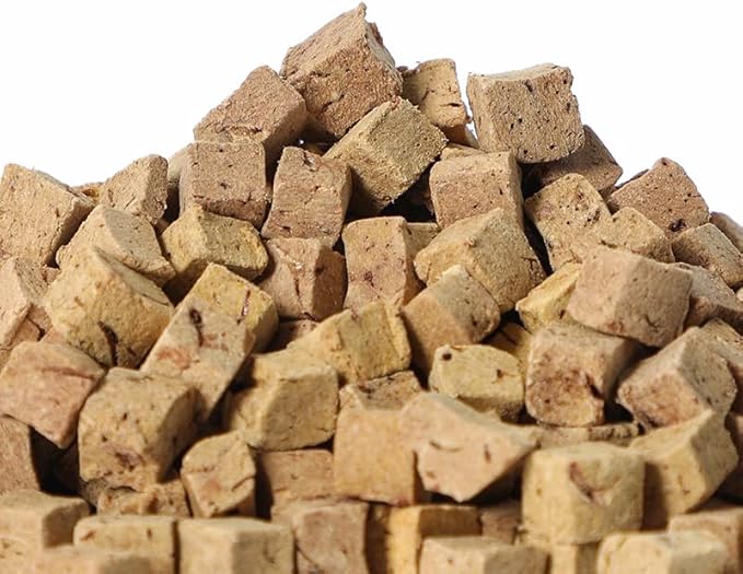 Freeze Dried Beef Liver Healthy Training Treats Toppers for Pets, Single Fresh Raw Ingredient, Organic, Pure Balance, Natural, Grain Gluten Filler Free, Snacks, Dogs Cats (14oz)