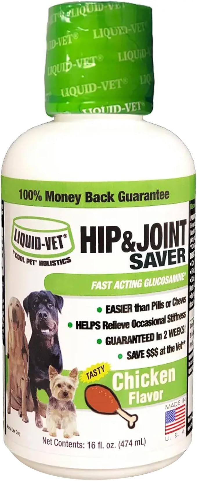 K9 Hip & Joint Saver, Chicken, 16 oz