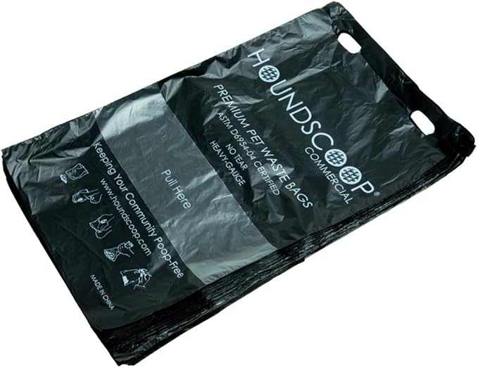 Case of 3200 Pull-Strap Header Pet Waste Bags, 32 Header Packs of 100 Bags, Commercial Dog Waste Station Bags HOA, Residential, XL and Strong, Easy Single Pull for Poop Station Dispensers