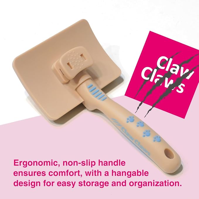 Pet Slicker Brush for Large Dogs, Wooden Handle with Stainless Steel Soft Pins, Gently Remove Tangled, Loose Undercoat and Mats Hair, Pet Grooming Tool, Wool Needle Felting Brush (8" Quick Cleaning)