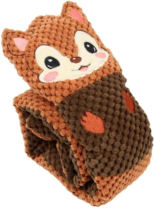 Dog Squeak Toys Pet Sniffing Tibetan Food Squirrel-Themed Hide & Seek Puzzle Toy for Pets – Interactive Snuffle Mat to Stimulate Senses, Slow Feeding & Boost IQ