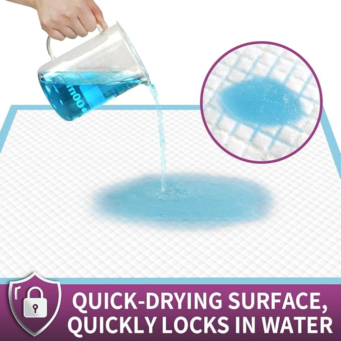 IMMCUTE Dog Pee Pads Extra Large, 30 x 36, 30 Ct, XXL Puppy Pads, Pee Pads for Dogs, Super Absorbent & Leak-Proof Pee Pads, Disposable Potty Pads for Dogs | Puppies | Doggie | Cats | Rabbits