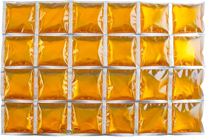 ICY-COOLS Reusable Ice Packs for Coolers - Flexible Ice Sheets, Flat and Long-Lasting for Camping or Lunch Boxes, 10x16 & 8x12, 1 or 3 Pack