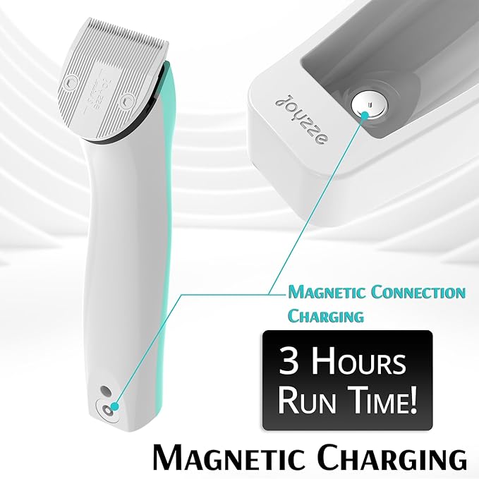 Hornet Mini Trimmer - Compact and Portable Pet Trimming Clippers for Grooming - Low Noise, Rechargeable Cordless Dog Hair Grooming Clippers - Teal