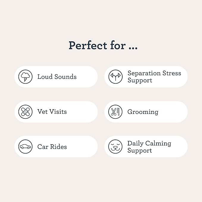 Kradle Calming Bundle for Dogs - Peanut Butter Bliss Bars (6) + Calming Chews (75) - Ashwagandha L-Theanine - Occasional Anxiety Support