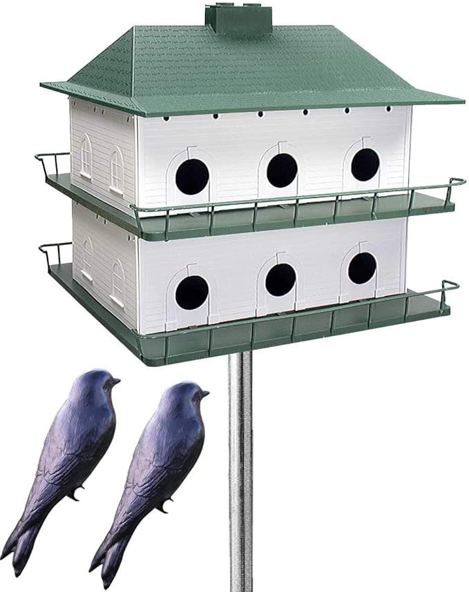 Heath 12-Room Two-Story Purple Martin House Package