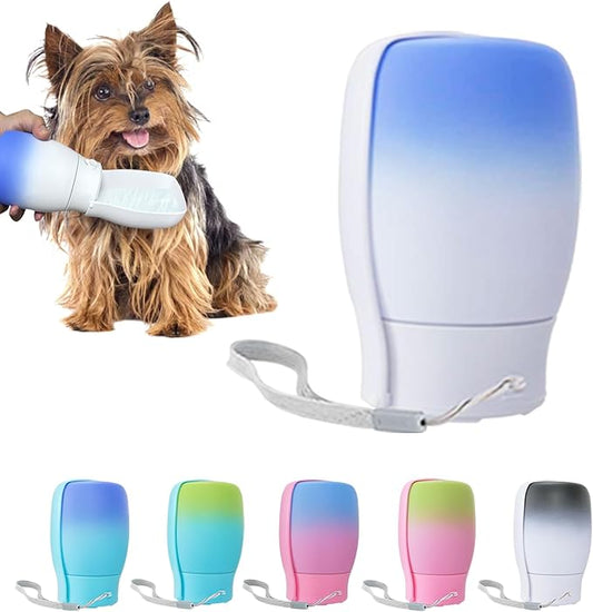 Outdoor Dog Water Bottle Portable,Food Grade Plastic Travel Water Bowl for Dogs,Dog Water Bowl Dispenser for Puppies Small Medium Large Dogs,Pet Accessories for Walking Hiking,Dog Gifts