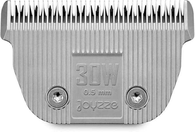 Raptor/Falcon Series A Wide Blade - Professional Grade Dog Clipper Grooming Blades, Detachable, Replacement - Stainless Steel, Coated Ceramic (A Series #30W)