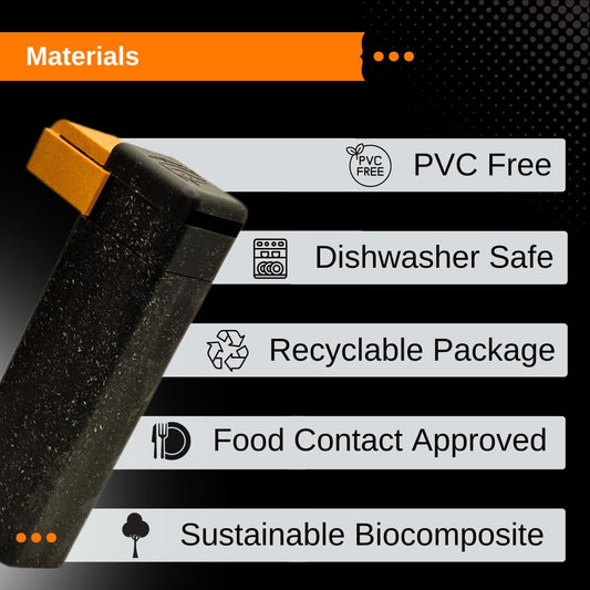 Handheld Dog Treat Dispenser, Offers a Treat (Max. diameter 3/4") in a Clean and Safe Way, Easy 1 Hand Operation, Slices Cheese, Meat Rolls etc. into Treats, Made in Finland