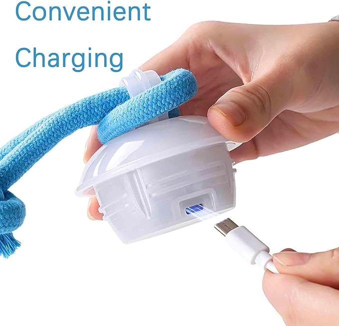 2025 Smart Pet Puppy Ball with Ropes Interactive Self Play Moving Dogs Balls Automatic Electric Active Rolling Ball Jumping Bouncing Dog Balls Gift