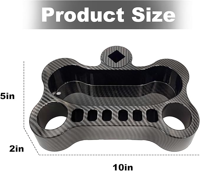 Adjustable Pet Grooming Organizer for Scissors, Brushes and Tools - Rotatable Multi-Compartment Grooming Arm Stand