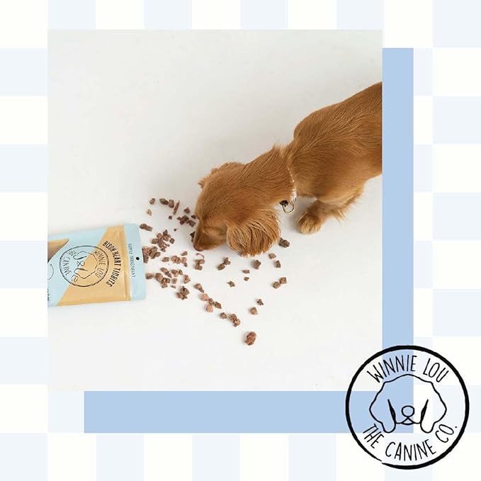 Freeze Dried Bison Heart Tidbits - Single Ingredient, Human-Grade, No Artificial Flavors or Fillers, Perfect for Training (Pack of 2)