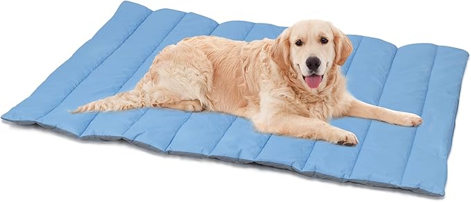 Heeyoo Outdoor Pet Bed, Water-Resistant Camping Mat, Machine-Washable Travel Bed, Foldable for Small to Large Dogs and Cats
