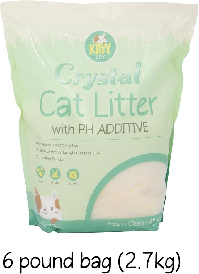 Kitty City PH Crystals Cat Litter 6LB