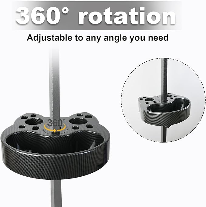 Adjustable Pet Grooming Organizer for Grooming Arms - Multi-Compartment Holder for Tools and Accessories